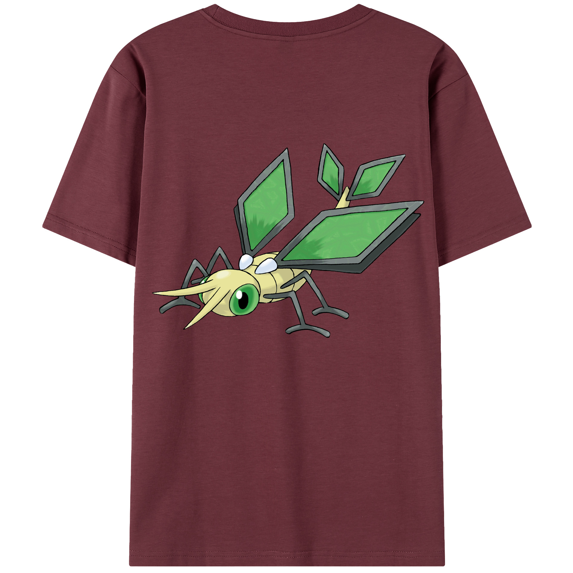（画像用） ポケットモンスター Pokémon 綿100％半袖Tシャツ（背面プリント）